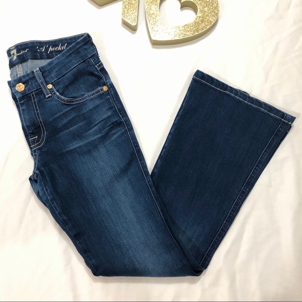 7 For All Mankind | 'A' Pocket Blue Jeans Size 26